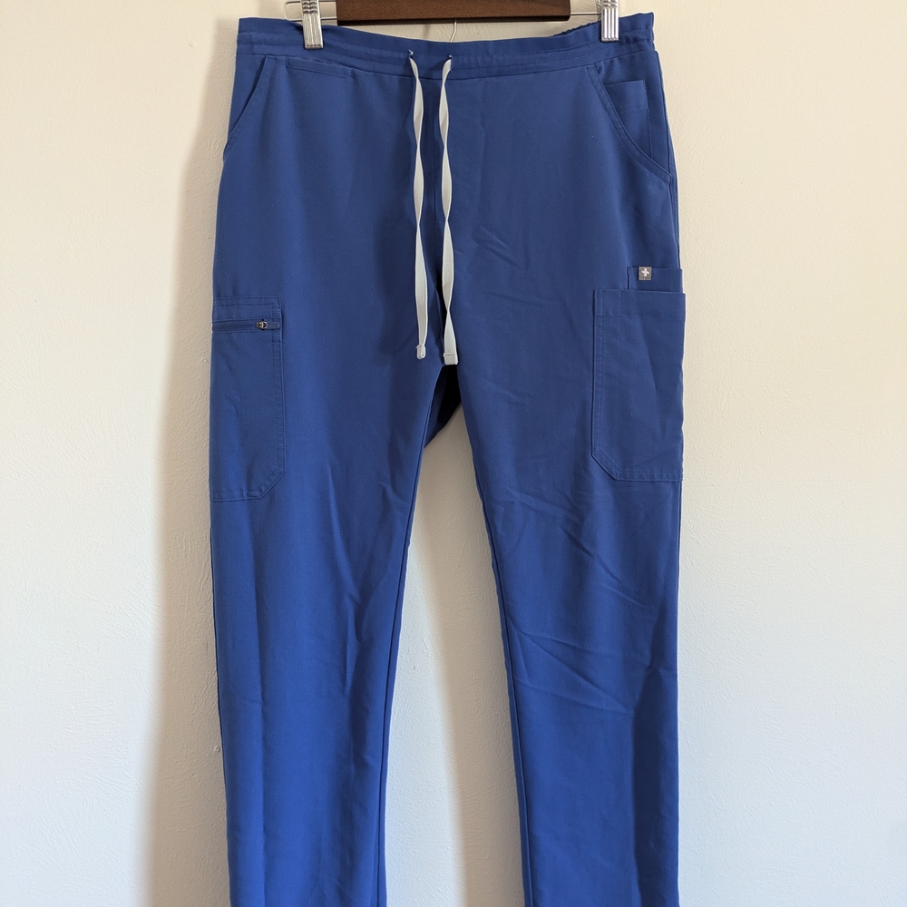 Figs Women's Yola Scrub Pants Denim Blue